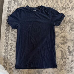 RHONE Men's Dark Blue Short Sleeve Tee